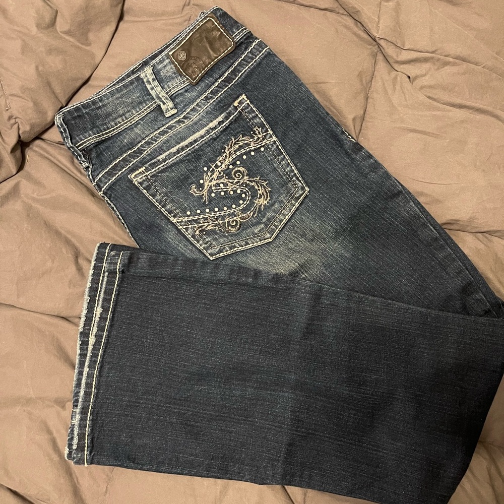 Womens Silver Jeans - Suki